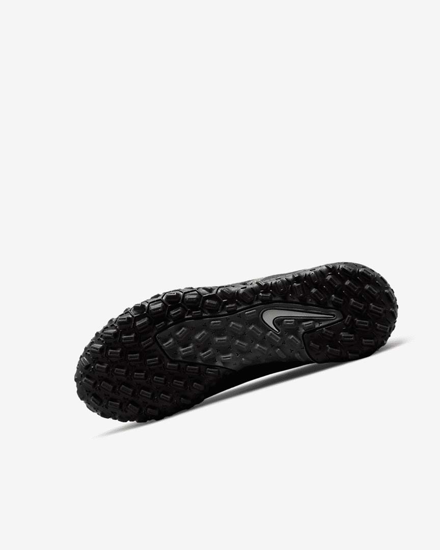 Black / Metal Gold / Dark Grey / Metal Dark Grey Nike Jr. Phantom GT2 Academy TF Girls' Soccer Shoes | CA_1113