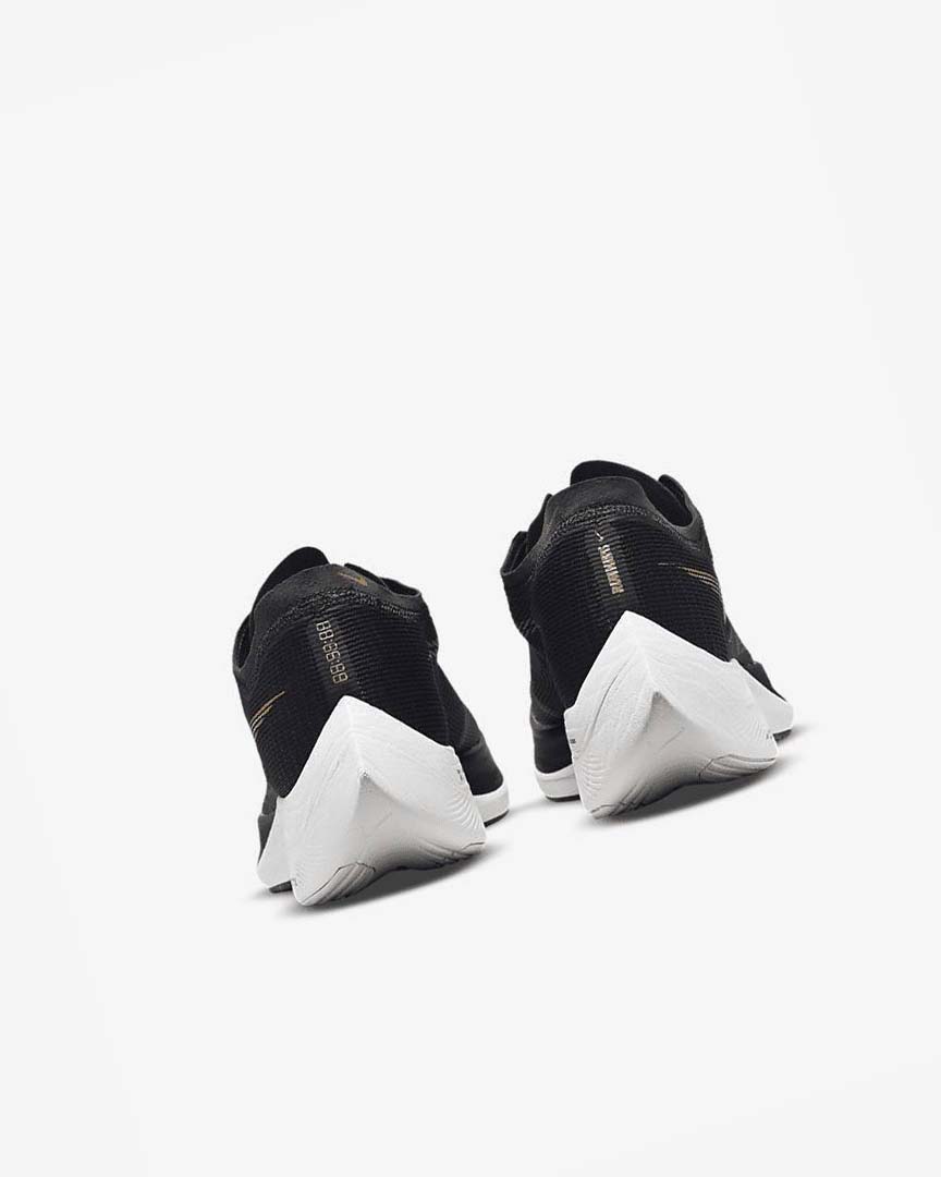 Black / Metal Gold / White Nike ZoomX Vaporfly Next% 2 Men's Running Shoes | CA_4677