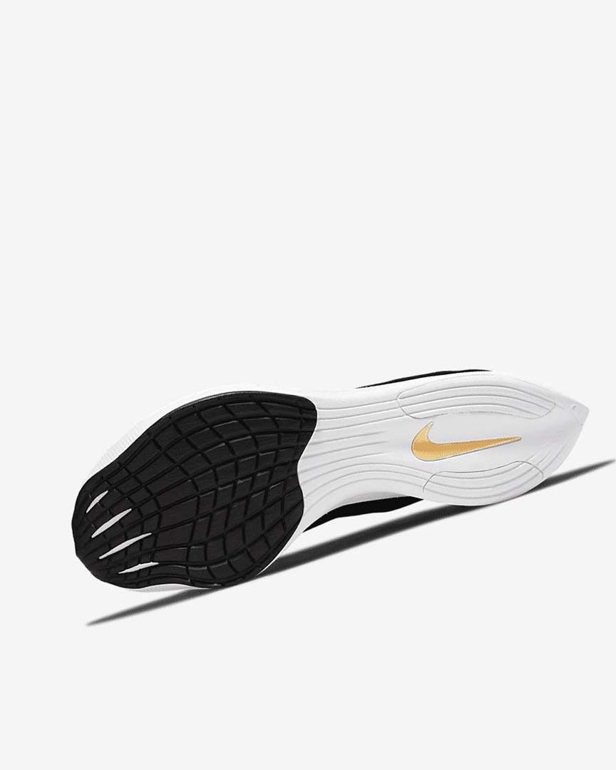 Black / Metal Gold / White Nike ZoomX Vaporfly Next% 2 Women's Running Shoes | CA_4874