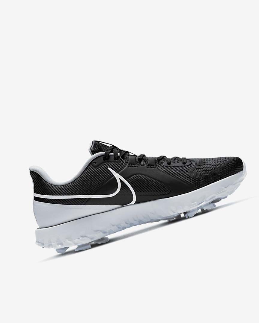 Black / Metal Platinum / White Nike React Infinity Pro Women's Golf Shoes | CA_5299