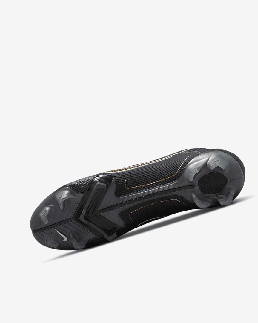 Black / Metal Silver / Grey / Metal Gold Nike Mercurial Vapor 14 Elite FG Women's Soccer Cleats | CA_2945