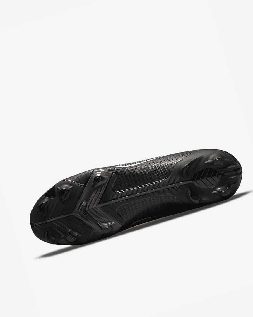 Black / Metal Silver / Grey / Metal Gold Nike Mercurial Vapor 14 Academy MG Men's Soccer Cleats | CA_4625