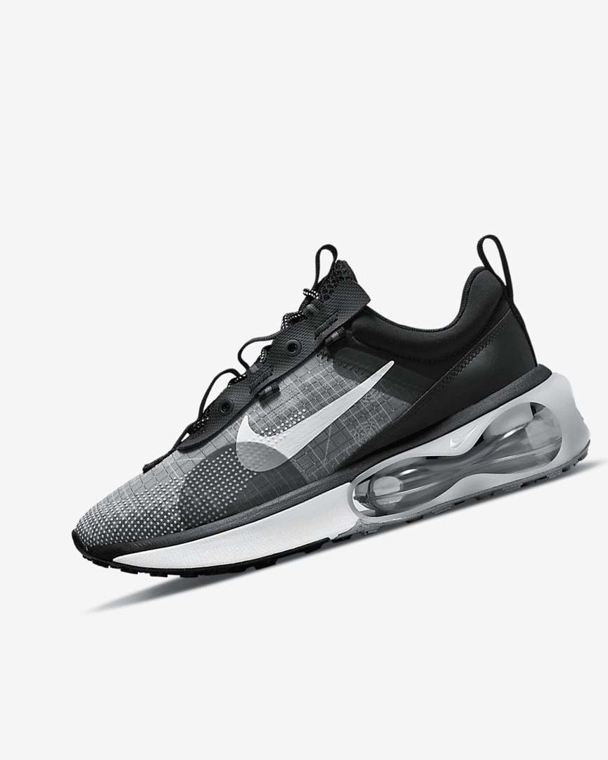 Black / Metal Silver / Grey / White Nike Air Max 2021 Women\'s Casual Shoes | CA_2450