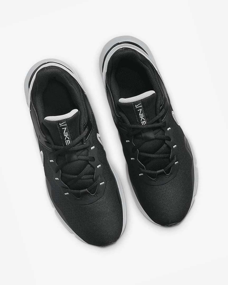 Black / Metal Silver / Metal Grey Nike Legend Essential 2 Men's Training Shoes | CA_4752