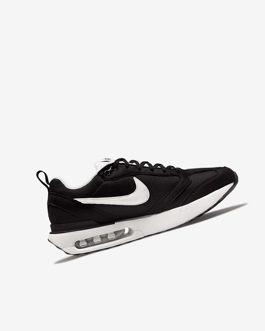 Black / Metal Silver / Orange / White Nike Air Max Dawn Boys' Sneakers | CA_1207