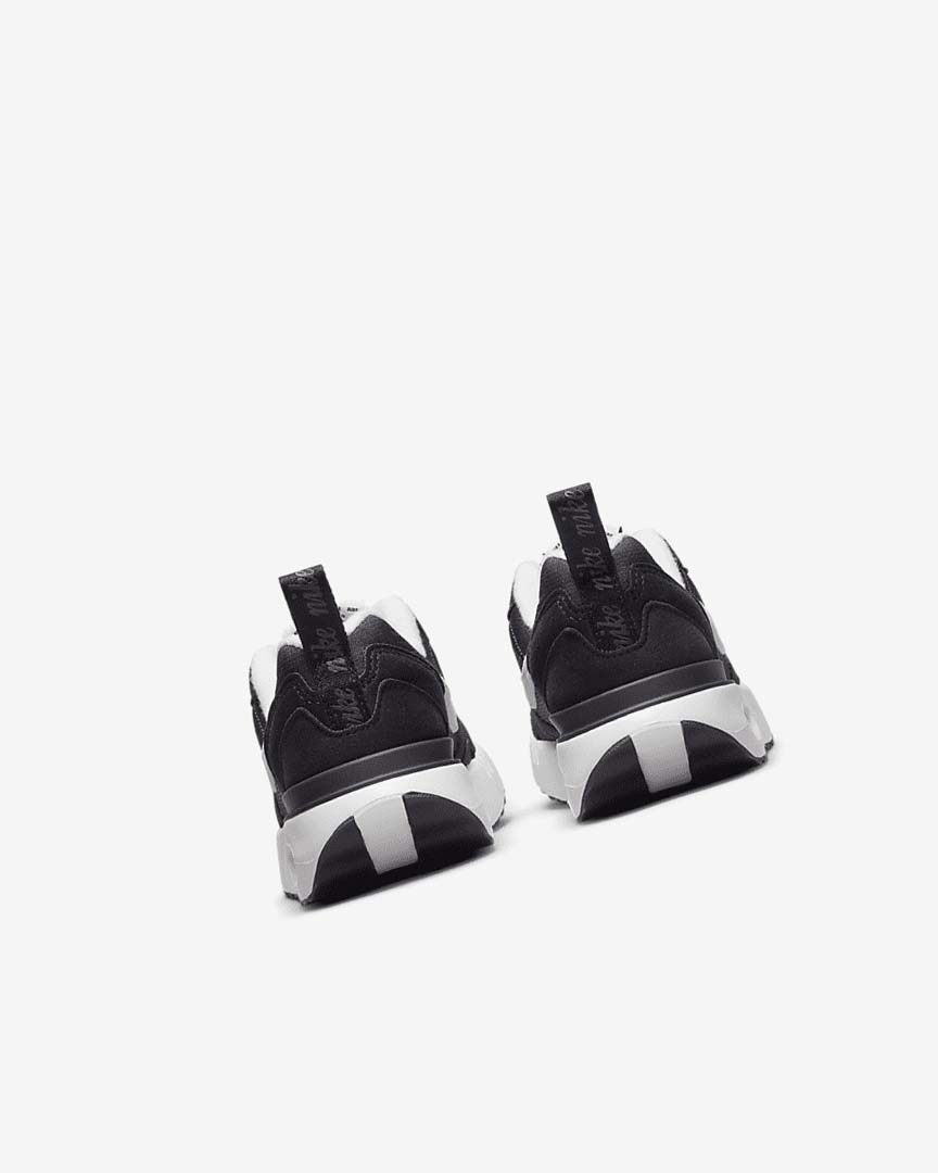 Black / Metal Silver / Orange / White Nike Air Max Dawn Boys' Sneakers | CA_2688