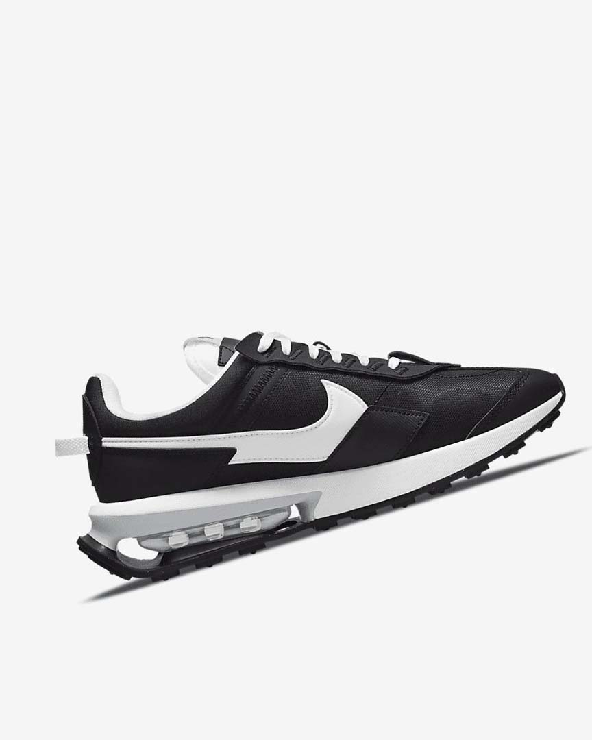 Black / Metal Silver / White Nike Air Max Pre-Day Women's Sneakers | CA_5305