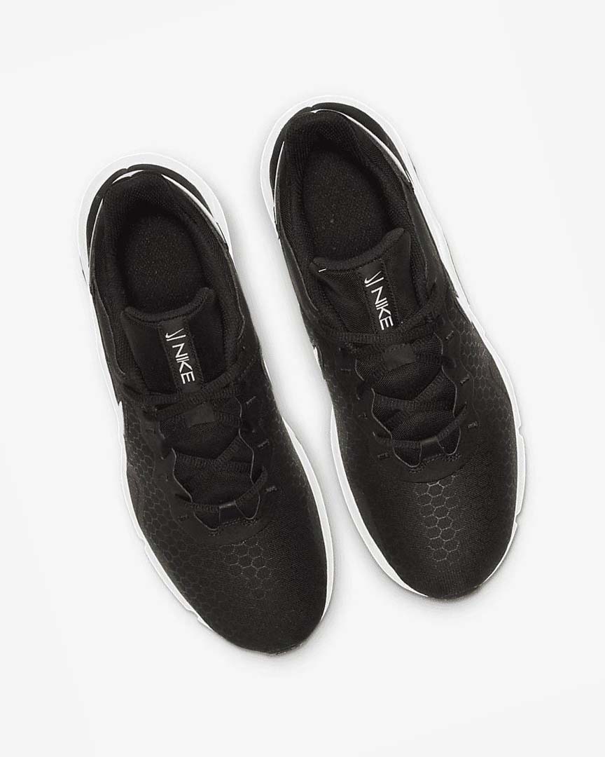 Black / Metal Silver / White Nike Legend Essential 2 Men's Training Shoes | CA_3247