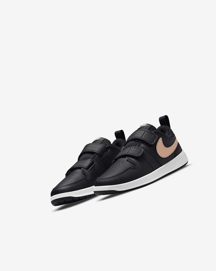 Black / Mint / Metal Red Brown Nike Pico 5 Girls' Shoes | CA_2341