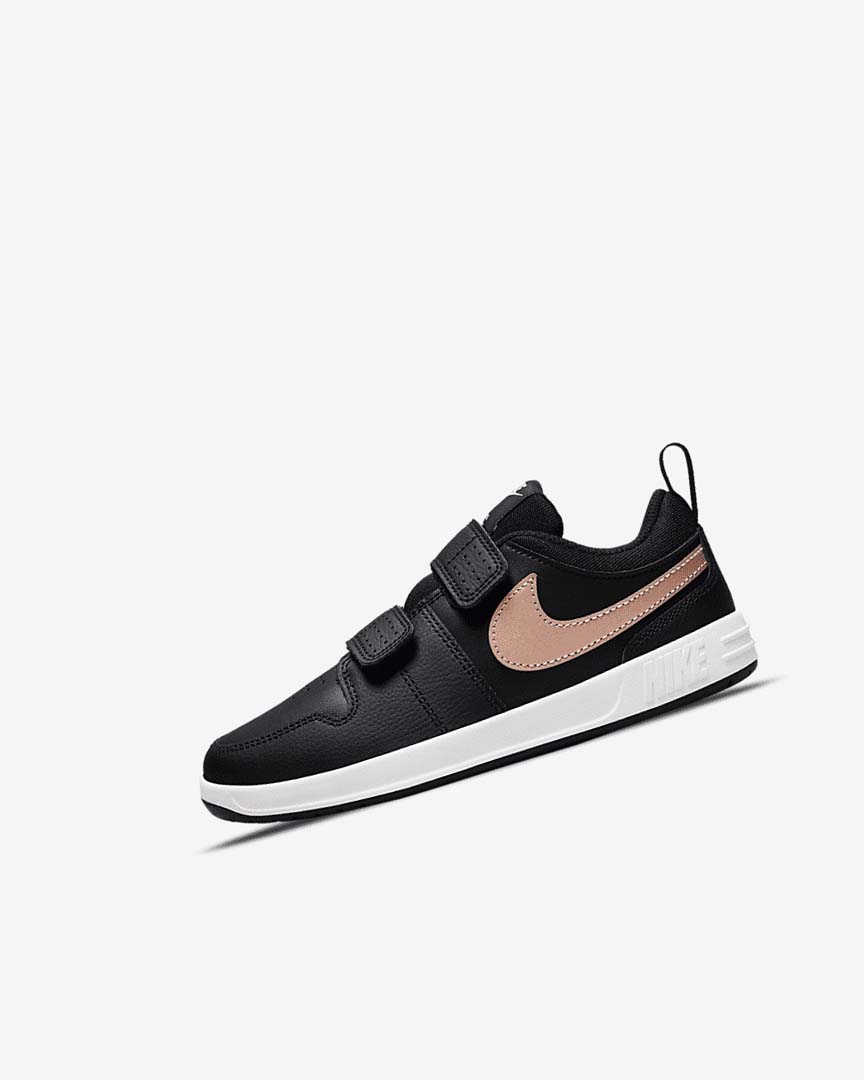 Black / Mint / Metal Red Brown Nike Pico 5 Girls\' Shoes | CA_2341