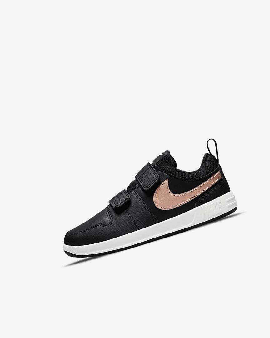Black / Mint / Metal Red Brown Nike Pico 5 Boys\' Shoes | CA_4684