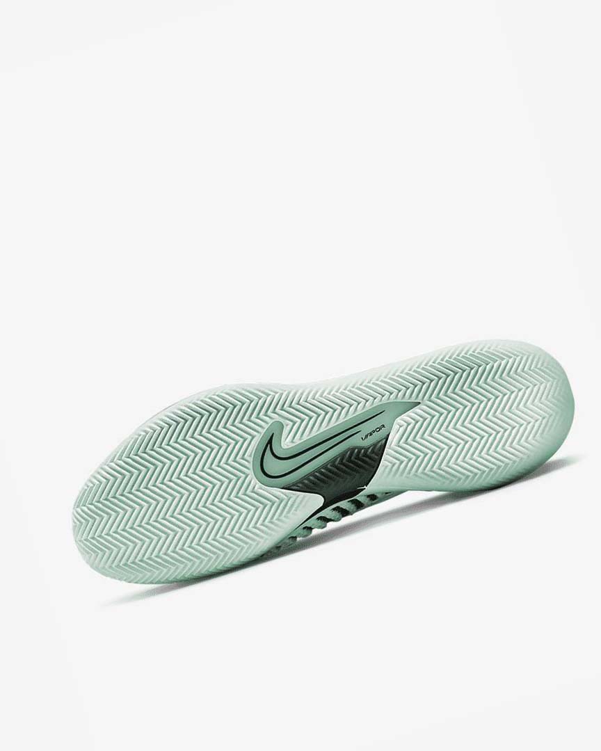 Black / Mint / White Nike Court React Vapor NXT Men's Tennis Shoes | CA_4513
