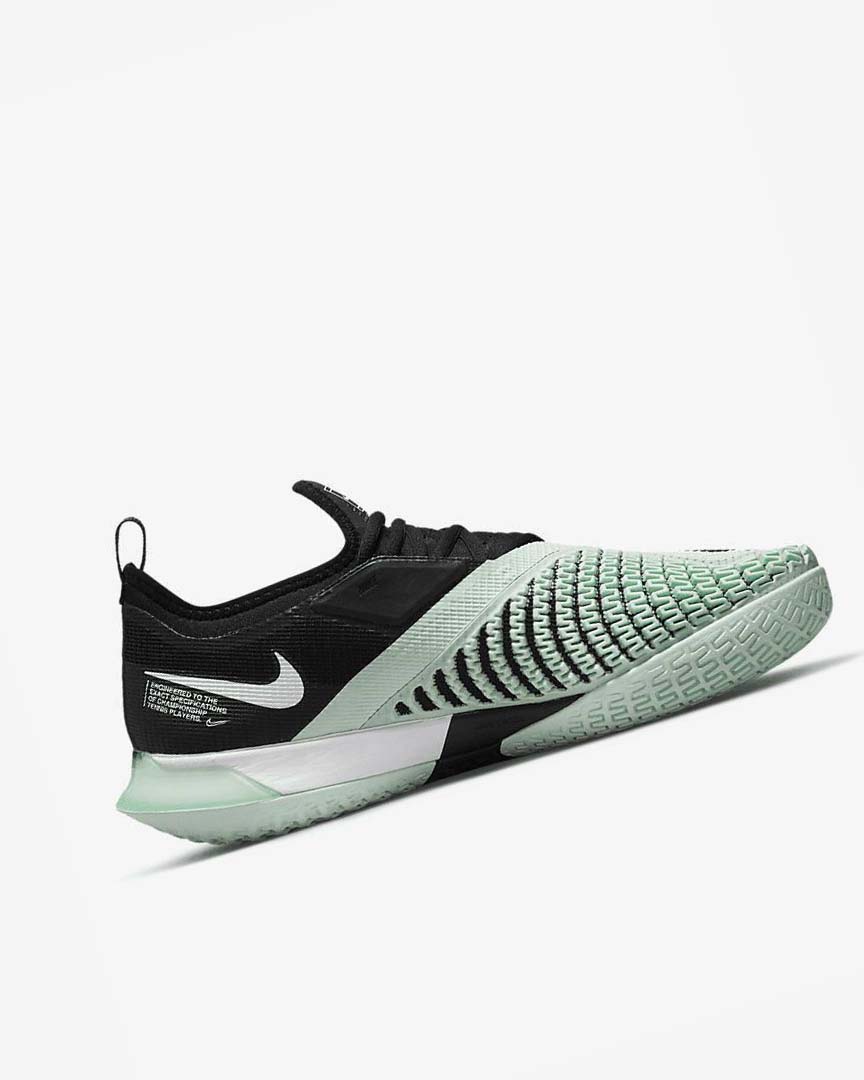 Black / Mint / White Nike Court React Vapor NXT Men's Tennis Shoes | CA_4635