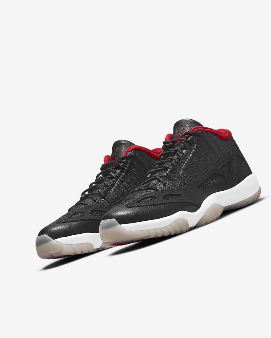 Black / Multicolor / Multicolor / Red Nike Air Jordan 11 Retro Low IE Men's Basketball Shoes | CA_5400