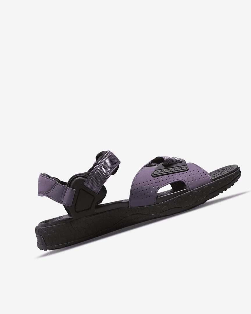 Black Nike ACG Air Deschutz + Men's Sandals | CA_2572