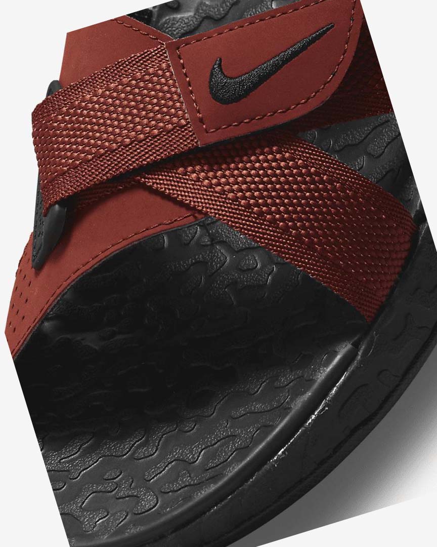 Black Nike ACG Air Deschutz + Men's Sandals | CA_4754