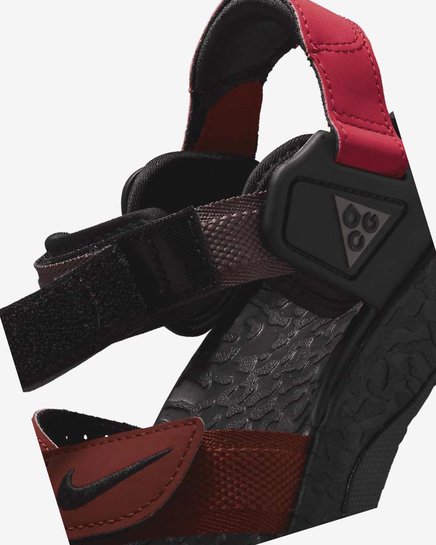 Black Nike ACG Air Deschutz + Men's Sandals | CA_4754