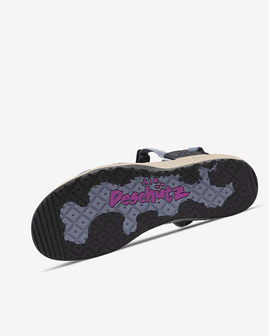Black Nike ACG Air Deschutz+ Women's Sandals | CA_3114