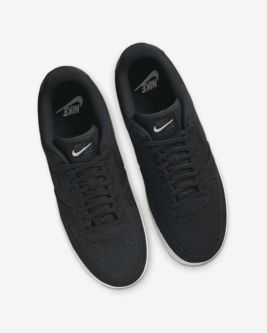 Black Nike Air Force 1 '07 LX Men's Sneakers | CA_4981