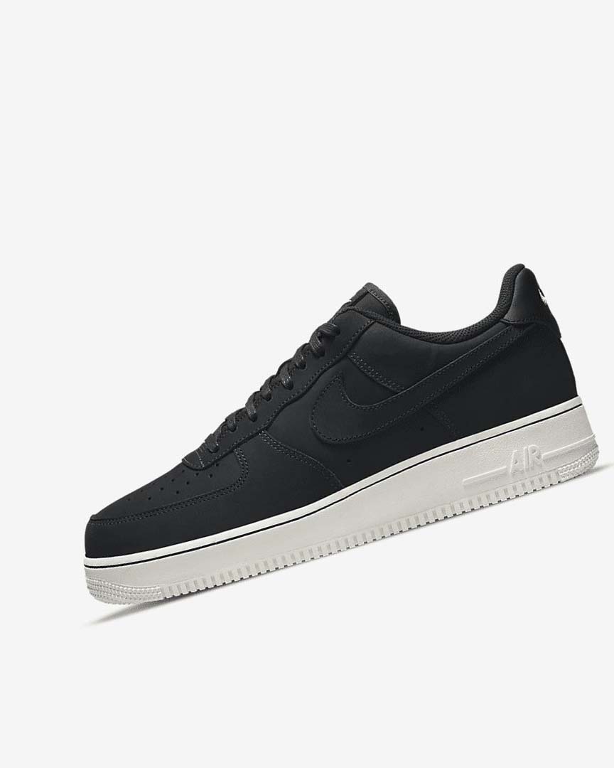 Black Nike Air Force 1 \'07 LX Men\'s Sneakers | CA_4981