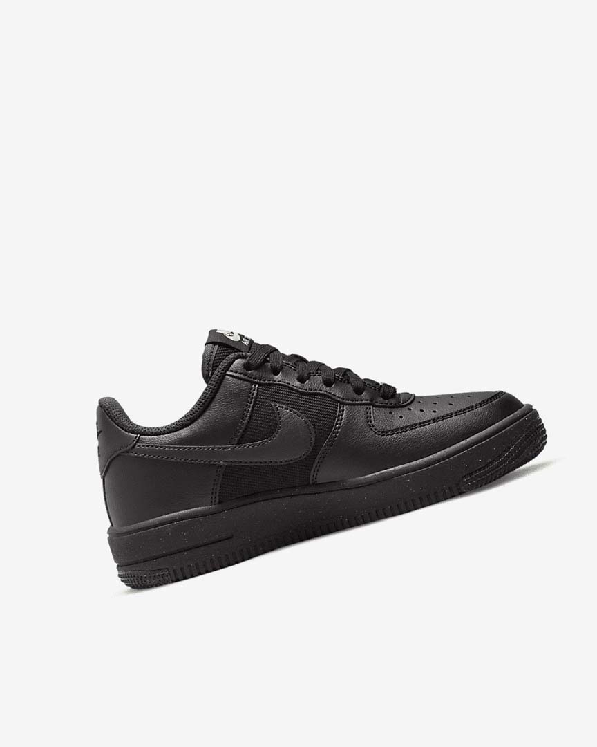 Black Nike Air Force 1 Crater Next Nature Boys' Sneakers | CA_5212