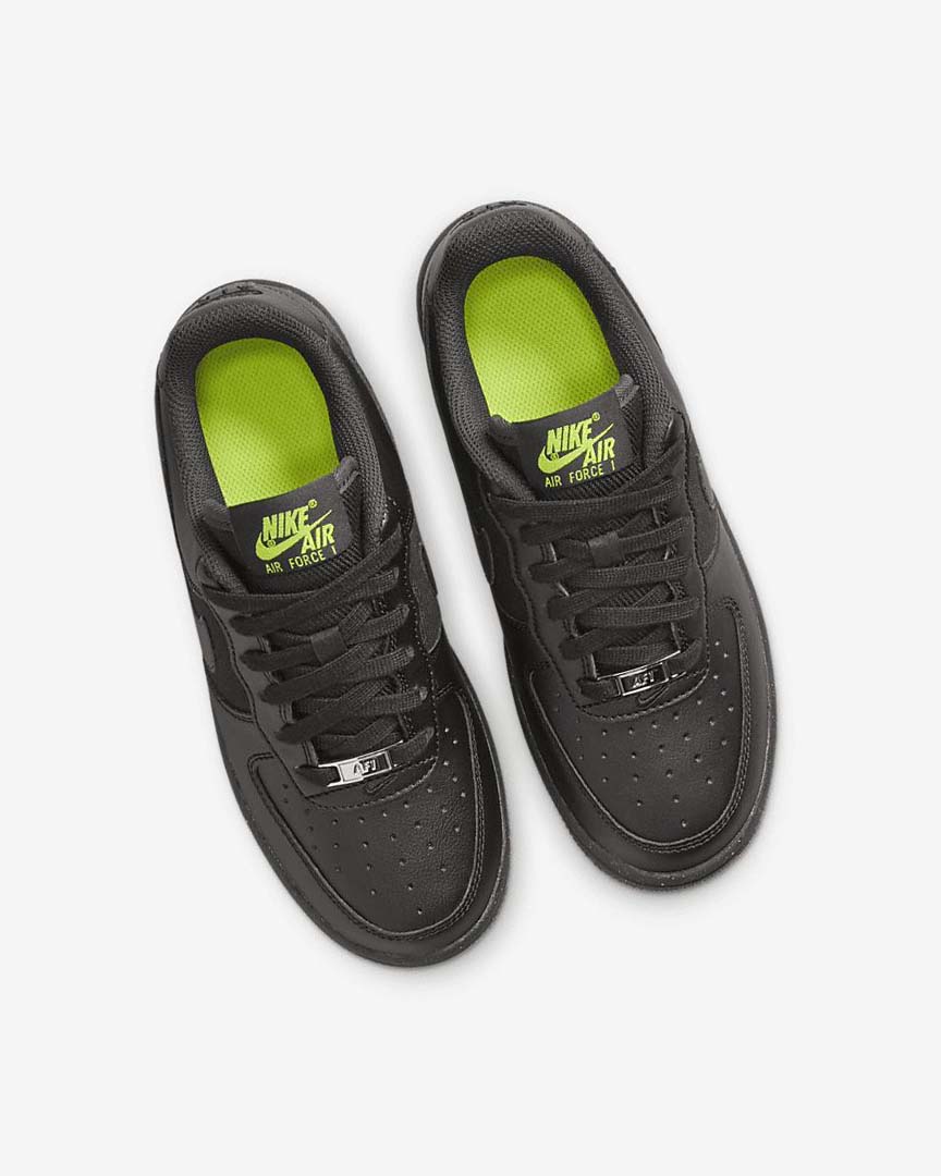 Black Nike Air Force 1 Crater Next Nature Boys' Sneakers | CA_5212