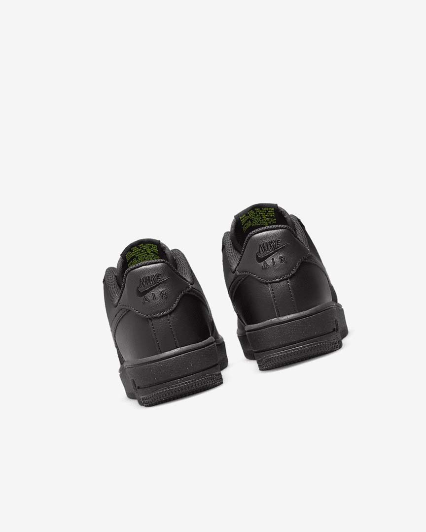 Black Nike Air Force 1 Crater Next Nature Boys' Sneakers | CA_5212