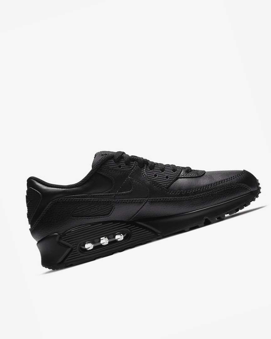Black Nike Air Max 90 LTR Men's Casual Shoes | CA_1109