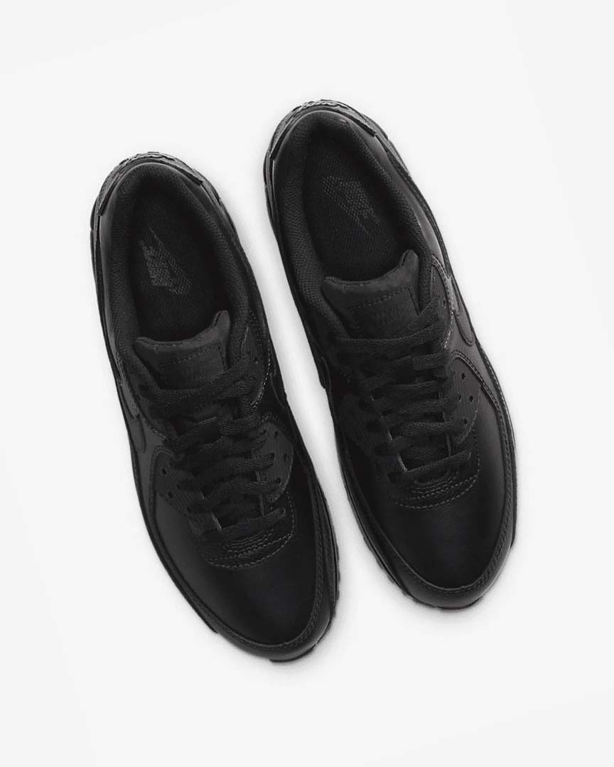 Black Nike Air Max 90 LTR Men's Casual Shoes | CA_1109