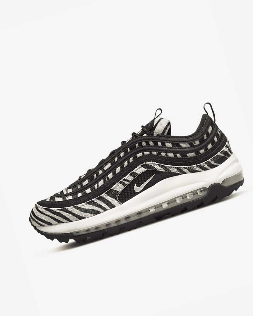 Black Nike Air Max 97 G NRG Men\'s Golf Shoes | CA_2581