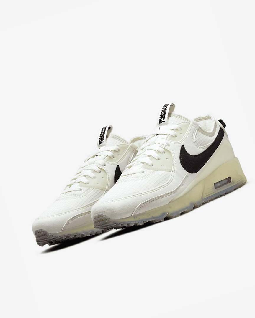 Black Nike Air Max Terrascape 90 Men's Sneakers | CA_5067