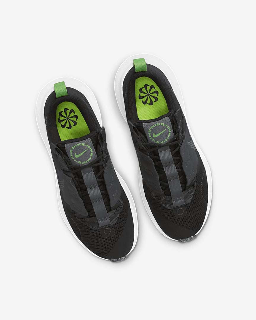 Black Nike Crater Impact Girls' Sneakers | CA_1184