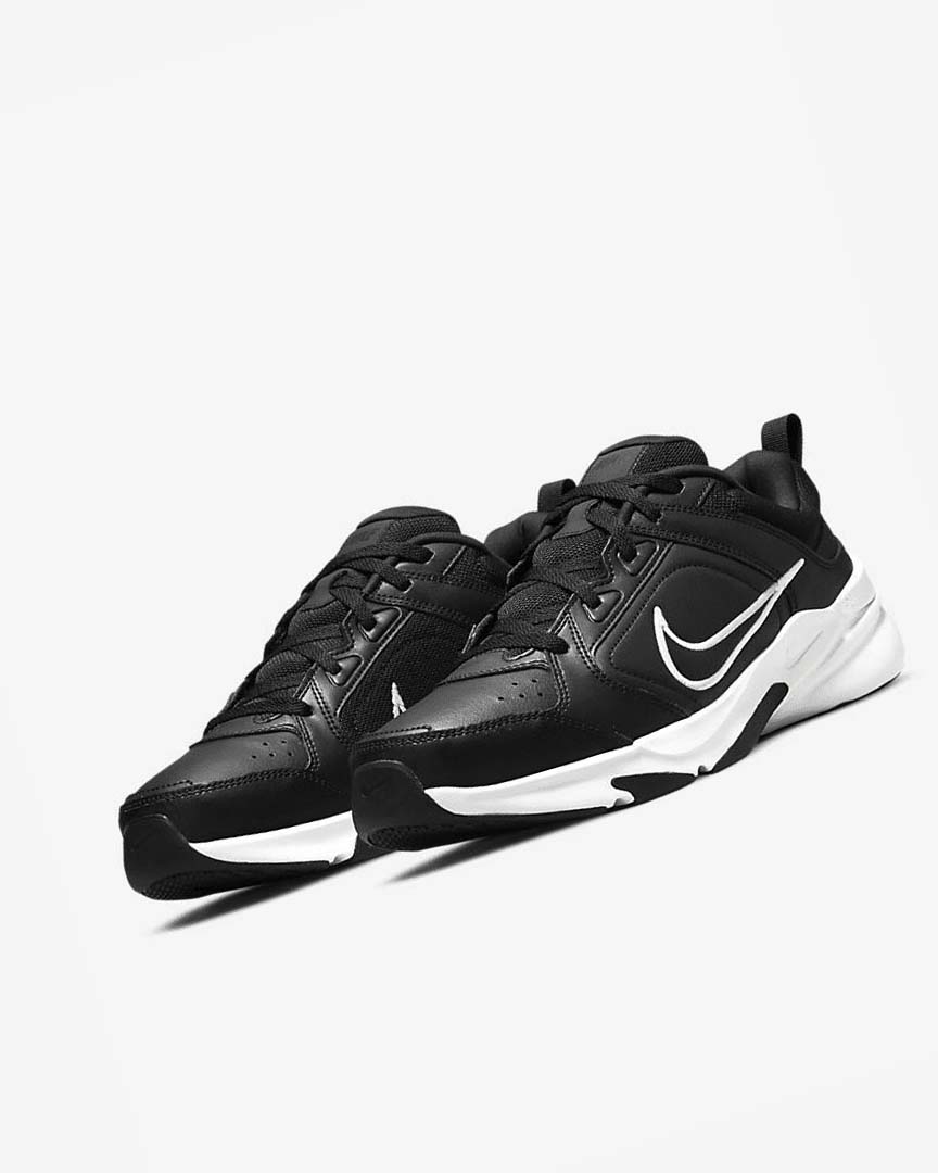 Black Nike Defy All Day Men's Training Shoes | CA_3281