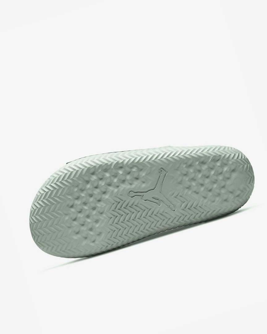 Black Nike Jordan Play Men's Slides | CA_2494