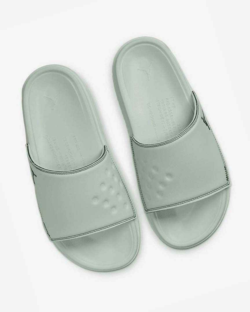 Black Nike Jordan Play Men's Slides | CA_2494
