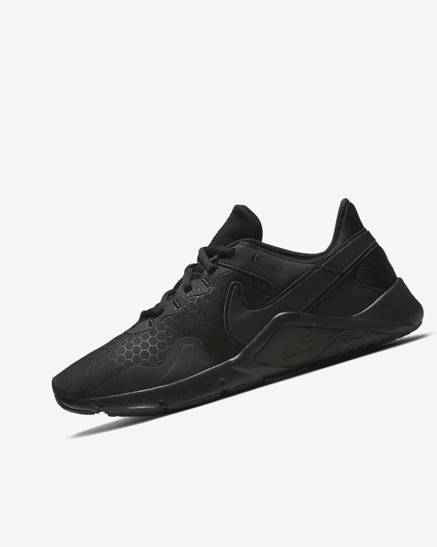 Black Nike Legend Essential 2 Women\'s Training Shoes | CA_4503
