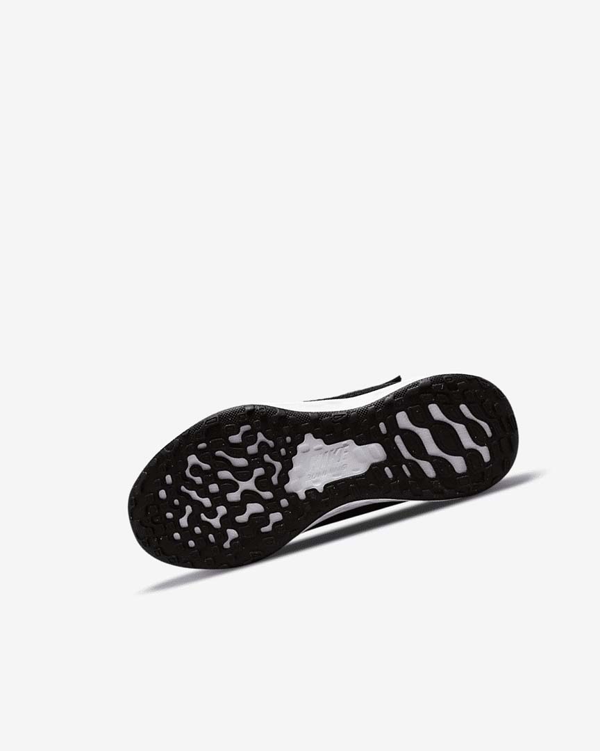Black Nike Revolution 6 SE Girls' Shoes | CA_5263