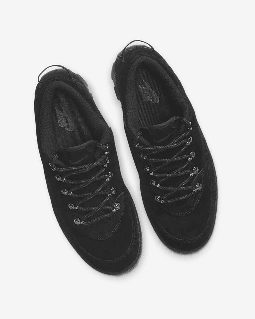 Black / Orange / Black / Dark Grey Nike Lahar Low Women's Sneakers | CA_3282