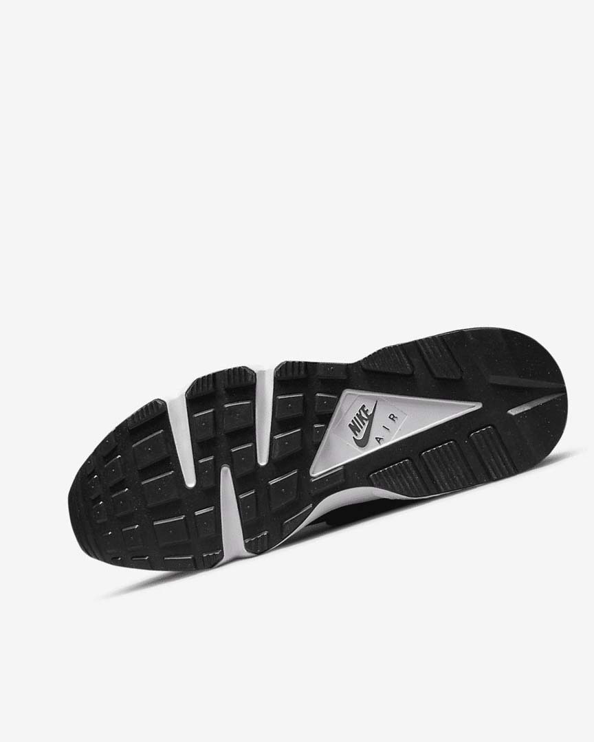 Black / Orange / Grey / White Nike Air Huarache Men's Sneakers | CA_4898