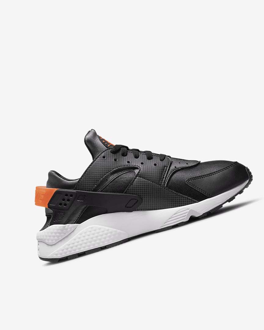 Black / Orange / Grey / White Nike Air Huarache Men's Sneakers | CA_4898