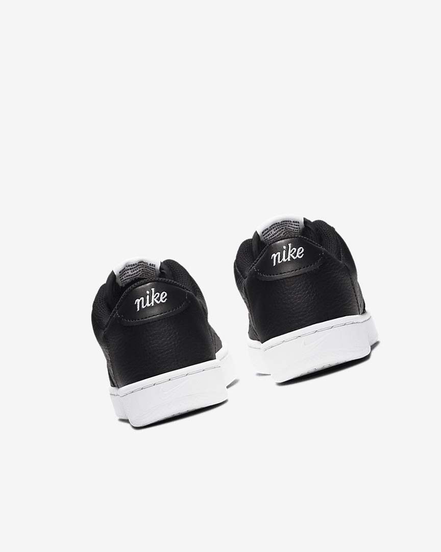 Black / Orange / White Nike Court Vintage Premium Women's Sneakers | CA_5420