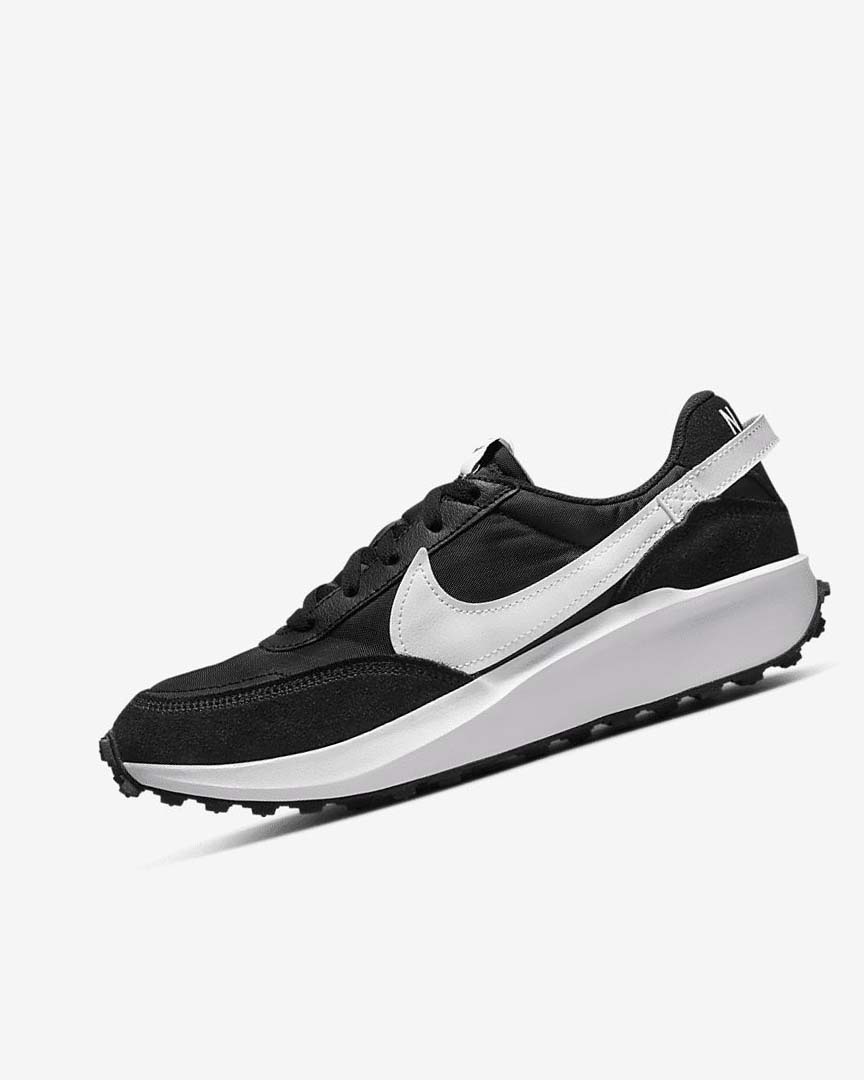 Black / Orange / White Nike Waffle Debut Women\'s Sneakers | CA_2209