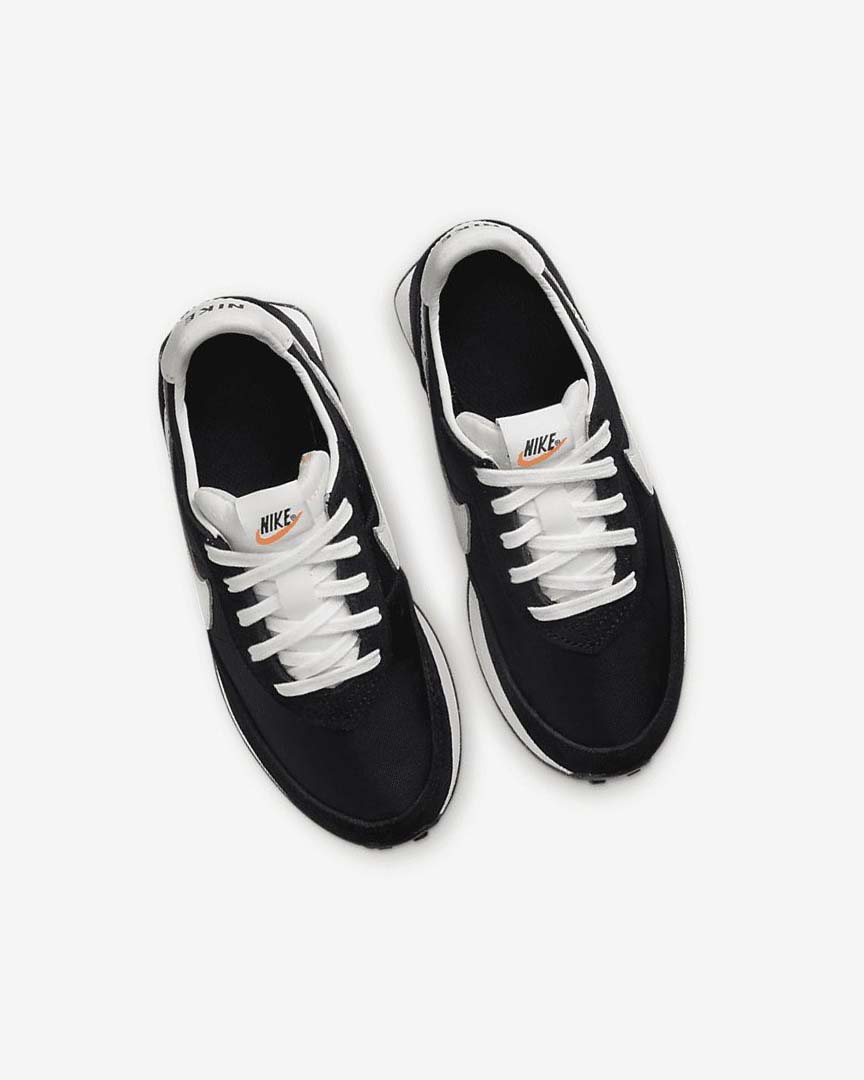 Black / Orange / White Nike Waffle Trainer 2 Boys' Casual Shoes | CA_2406