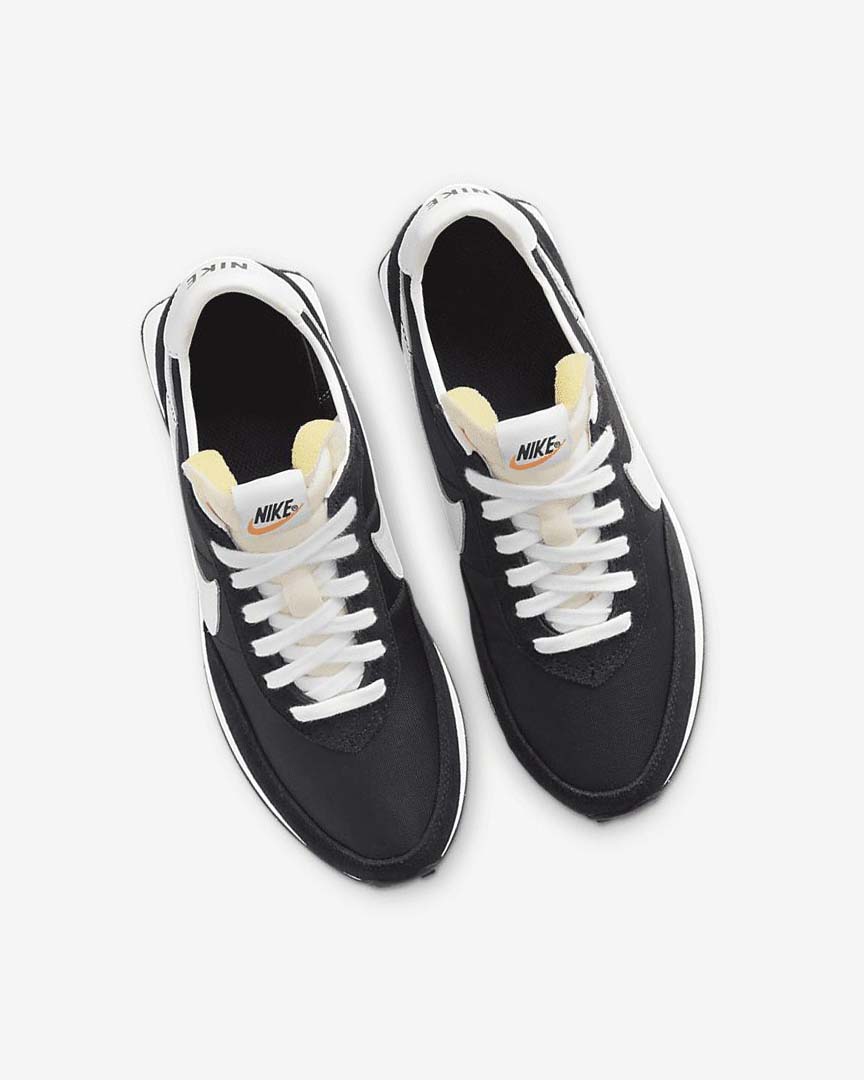 Black / Orange / White Nike Waffle Trainer 2 Boys' Casual Shoes | CA_4701