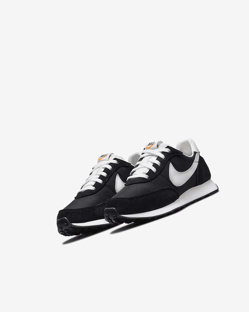 Black / Orange / White Nike Waffle Trainer 2 Girls' Casual Shoes | CA_5102