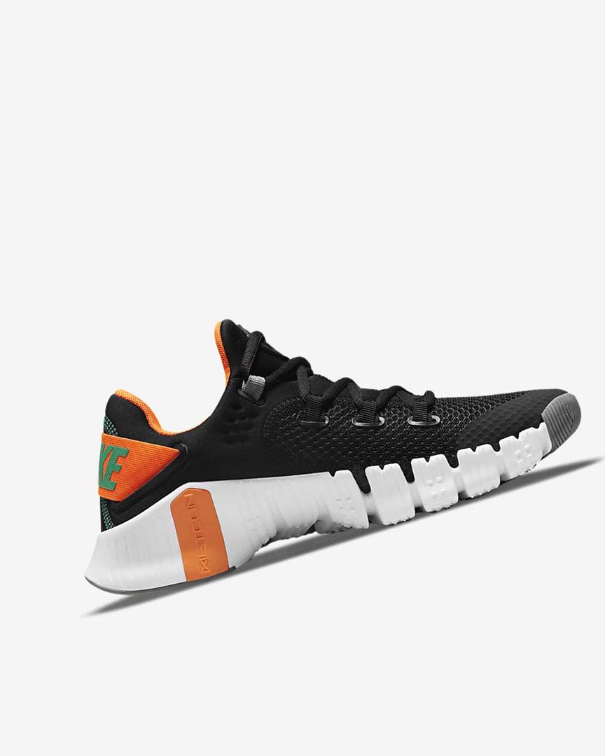 Black / Orange / White / Turquoise Nike Free Metcon 4 Women's Training Shoes | CA_4875