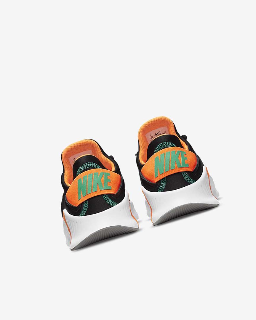 Black / Orange / White / Turquoise Nike Free Metcon 4 Women's Training Shoes | CA_4875