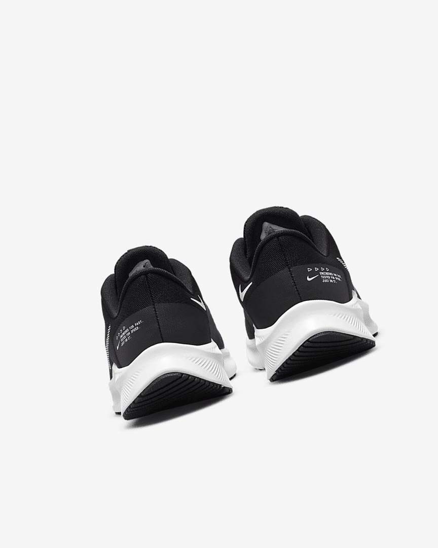 Black / Pink / Dark Grey / White Nike Quest 4 Women's Running Shoes | CA_4859