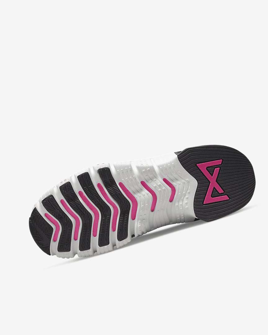 Black / Pink Nike Free Metcon 4 Women's Training Shoes | CA_4984