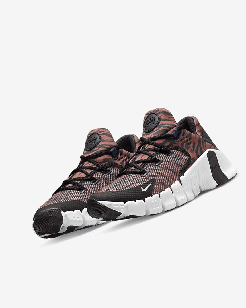 Black / Pink Nike Free Metcon 4 Women's Training Shoes | CA_4984